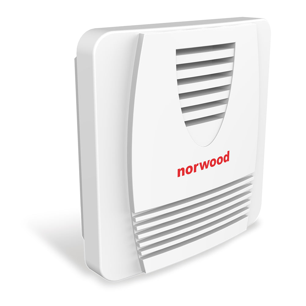 Norwood Mini Parrot Musical Door Bell, White